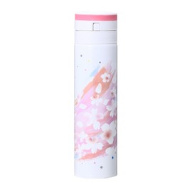 スターバックス SAKURA 2018 ワンタッチ ステンレスボトル ピンクブラッシュ 450ml