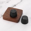 ECSiNG 10PCS Audio Knobs Shaft Pots Knob Amplifier Push On