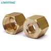 LTWFITTING Value Pack 1/4-Inch OD Brass Compression Insert,Sleeve Ferrule,Nut (Pack