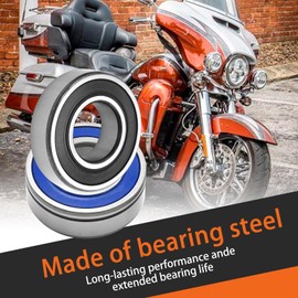 laffoonparts 4 Pack Rear Wheel Bearing Kit with ABS Sealed, Replacement for Harley CVO Electra Glide Touring Road King Road Glide Ultra Limited with ABS 2008-2024, 9276A/9276B 9252/9252A