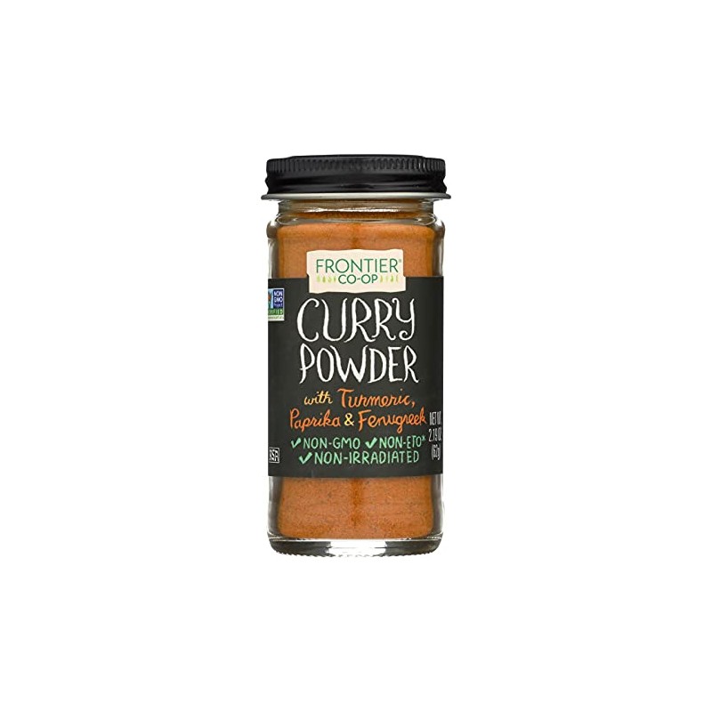 Frontier Curry Powder Spice - Salt - Free Blend -