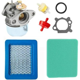 HOQO Carburetor for Craftsman 247.770120 247.770130 247.770131 247.77055 247.770990 247.887210 6hp Yard Vacuum 247.887210 Lawn Mower Carb Air filter Tune Up Kits