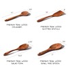 11-Piece Premium Teak Wood Utensil Set with Holder - Durable