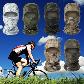 Design Cycling Head Mask, UV Protection Neck & Face Gaiter, Cooling Summer Warmer Cycling Neck Gaiter Charcoal/FREE