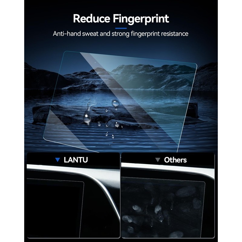 LANTU 7PCS Car Screen Protector for Hyundai Palisade Calligraphy 2023