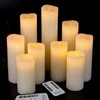 antizer Flameless Candles Led Candles Pack of 9 (H 4"