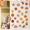 Copkim 30 Pcs Fall Refrigerator Diamond Art Maple Leaves Magnets