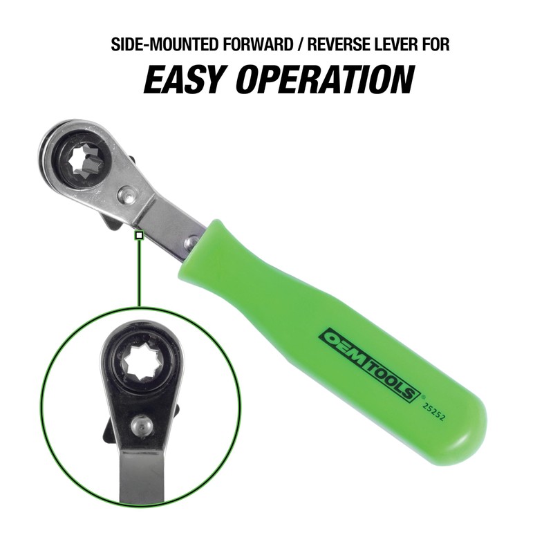 OEMTOOLS 25252 Automatic Slack Adjuster Tool and Wrench, Efficient Brake