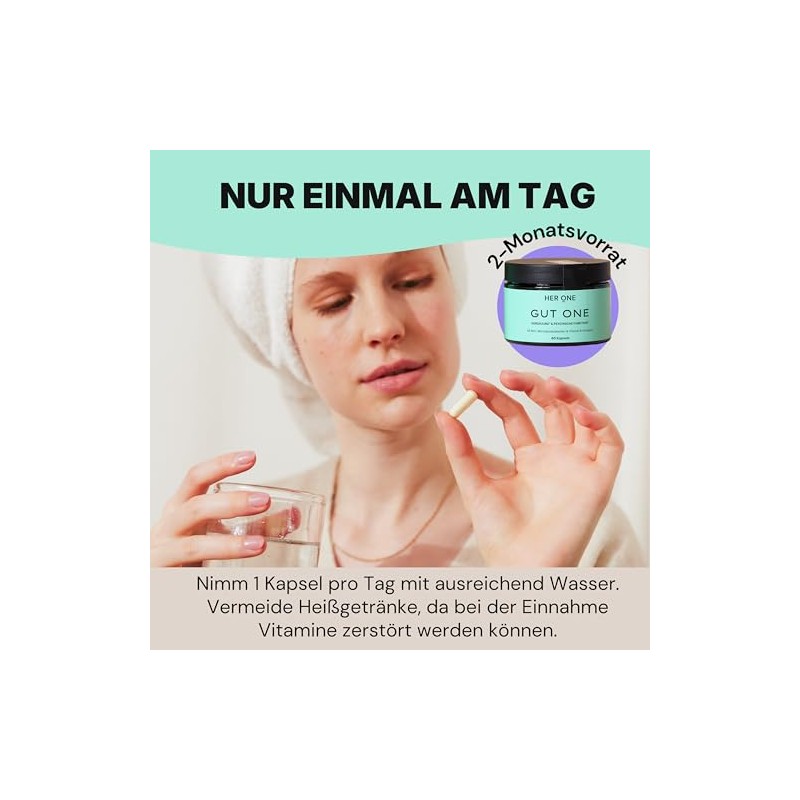HER ONE GUT ONE Culture Complex & Vitamins B6 +