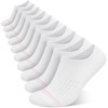 wernies No Show Socks Womens 10 Pairs Low Cut Ankle