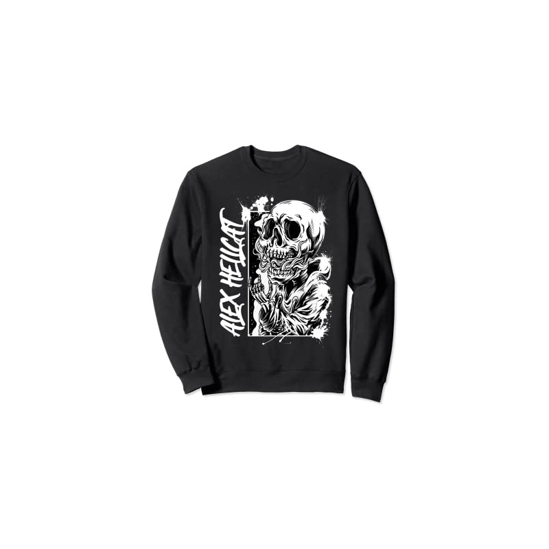 Alex Hellcat - "Skelly One" - Punk Sweatshirt