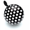 Liix Mini Ding Dong Bicycle Bell Polka Big Dots White