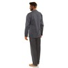 sesto senso Elegant Men's Long Button Down Pyjamas 100% Cotton