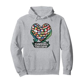 Patriotic World Map Flags Heart For Patriotic Traveler Pullover Hoodie