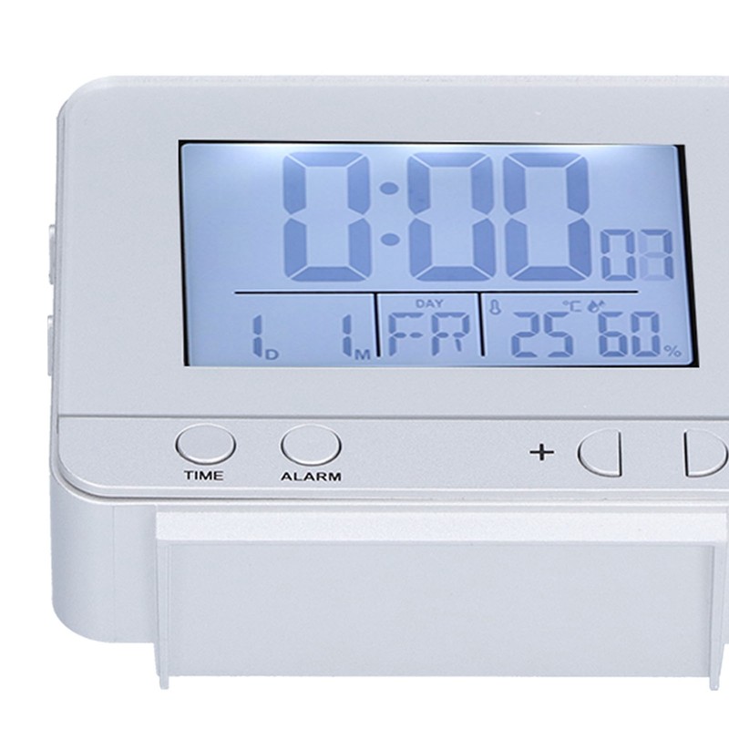 180° Rotation Projection Alarm Clock USB Powered LED Digital Clock