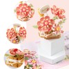 LEIMEND 1 Piece Flower Building Blocks Set Clamp Building Blocks