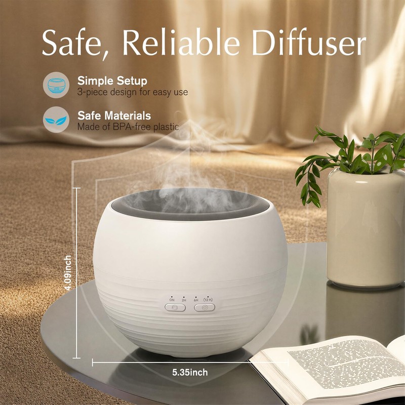 Flame Diffuser for Essential Oils, Essential Oil Diffuser for Home