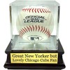 UV Single Baseball Display Case, Holder - UV Protection Acrylic