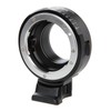 VILTROX Mount Adapter NF-M43 Manual Focus with 16 Adjustable Aperture