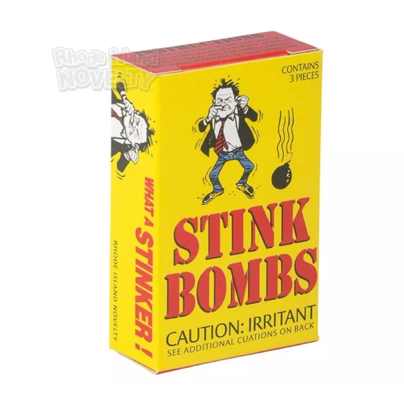 The Gag 36 Stink Bombs - Glass Vials Rotten Eggs