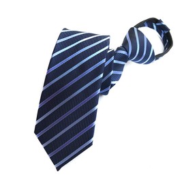 FANGXI Men's Zipper Necktie, For Business & Casual Occasions, One-touch, For Weddings, Classy, Gift Box Included -