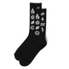 Wigo Pattern Design Socks (R) Women's, Pattern 25, 25.0-27.0 cm