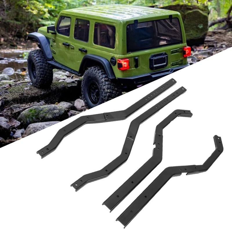 RC Chassis Frame Rails Professional Aluminium Alloy Lightweight RC Metal