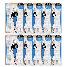 Fukusuke Pantyhose, Satisfied Styling, Solid Color, Compression Pantyhose, Non-Run Design, 10 Pairs Set, Fukusuke, Bargain, Bulk Purchase, Women's Clear Nude, clear nude, L–LL