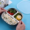 Stainless Steel Baby Plate, Stainless Baby Suction Plates Reusable Stainless