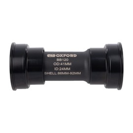 Oxford Unisex Hollowtech PF41 Bottom Bracket (86/92mm) | Pressfit BB Cycle Bike Maintenance, Black, 86/92mm EU