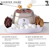 SHARPER IMAGE Electric Tabletop S'mores Maker for Indoors, 6-Piece Set,