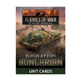 Battlefront Miniatures Flames of War WW2: Bagration - Hungarian Unit Cards, FW269HU