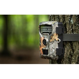 Rollei HD-30 Wildlife Camera with 4K Resolution - 48MP Photos, Motion Detection, Night Vision, 2 Inch IPS Display, Continuous Shooting, Interval Shooting, Camouflage Design, Easy Assembly & Password