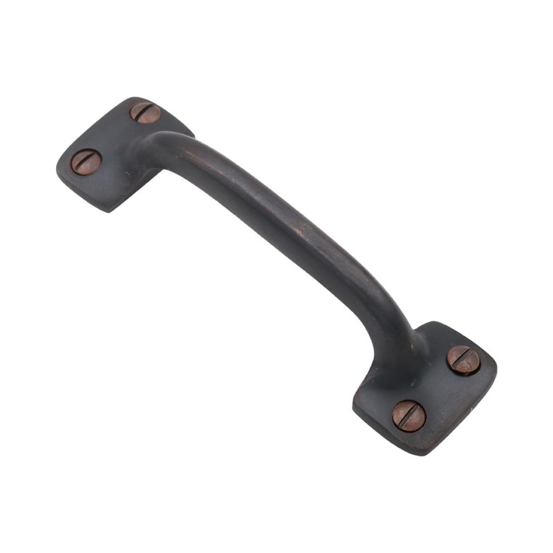 Smooth Brass Window Sash Lift Pull 4 Inches - The