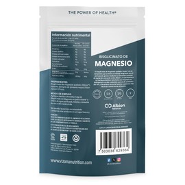 VIZANA NUTRITION | Bisglicinato de Magnesio en Polvo 100 gr.