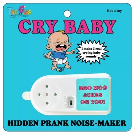 TheGag April Fools Day Pranks Baby Announcement Prank Noise Maker -Crying Baby-Gag Gift
