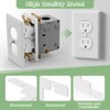 Gadgetzan 10 Pcs Wall Plate Spacers,Outlet Spacers for Electrical Box,Flush