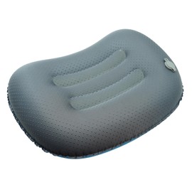 RLXMARTD Ultralight Inflatable Camping Pillow, Compressible Travel Neck Support, Blue (Sky Blue No Tie)