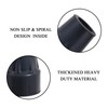 Kotiorname Rubber Cane Tips 7/8 Inch Cane Tips Replacement, Black,