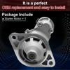 17841N Starter Motor Compatible with Toyota Corolla 2003-2008 Matrix 2003-2008