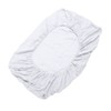 Fitted Crib Sheet Full Cotton Crinkle Fabric Soft Breathable Comfortable