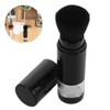 Mikinona 2pcs Portable Makeup Brushes Powder Brush With Cap Travel
