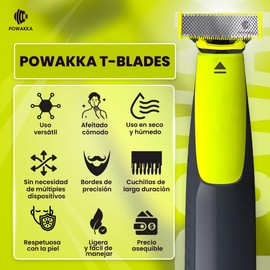 T-Blade Compatible Replacement Blades for One Blade 3x