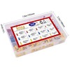 Rrina 360Pcs 22-16 16-14 12-10 Gauge Mixed Quick Disconnect Electrical