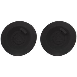 LBTODH 2PCS Espresso Backflush Disc 58mm Silicone Coffee Machine Accessories Black Espresso Machine Cleaning Kit for Espresso Machine