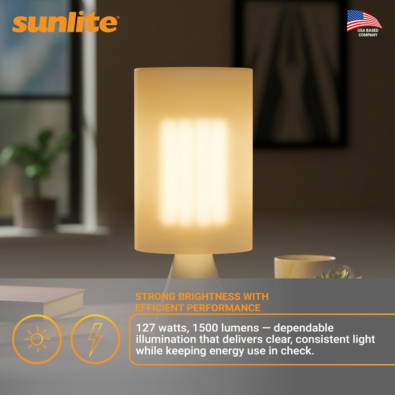 Sunlite 40530 FML27/30K/2PK Quad Tube Plug-in Compact Fluorescent Lamp, FML