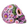 Nemesis Now Sugar Petal Skull 14.5cm, Resin, Pale Pink
