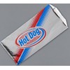 Foil Hot Dog Bags, 3.5x1.5x8.5", Stock Printed, 1000 Bags Per