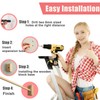 Mobile Wooden Arm, Wall Mounted Suitable for All Cribs 100%