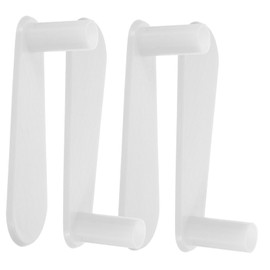 IWOWHERO 4pcs Bed Net Rod Presser Feet Brackets Lightweight Support for Mosquito Netting Rods Convenient Installation for Dormitory Beds